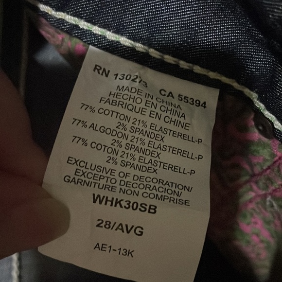 Wrangler Rock 47 Crochet Trim Western Denim Skirt - Picture 6 of 9